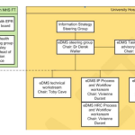 Diagram of The EDMS Project Governance Plan
